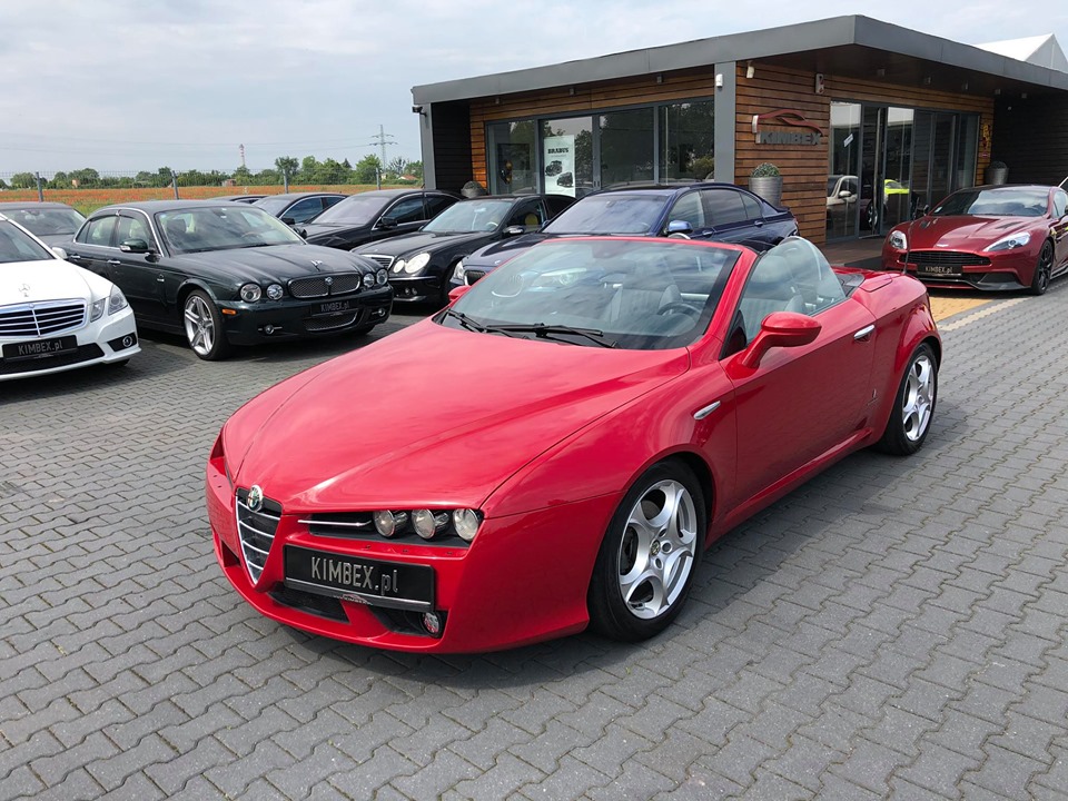 Alfa Romeo Brera Spider 2 2 Jts Only 47600 Km Kimbex Dream Cars